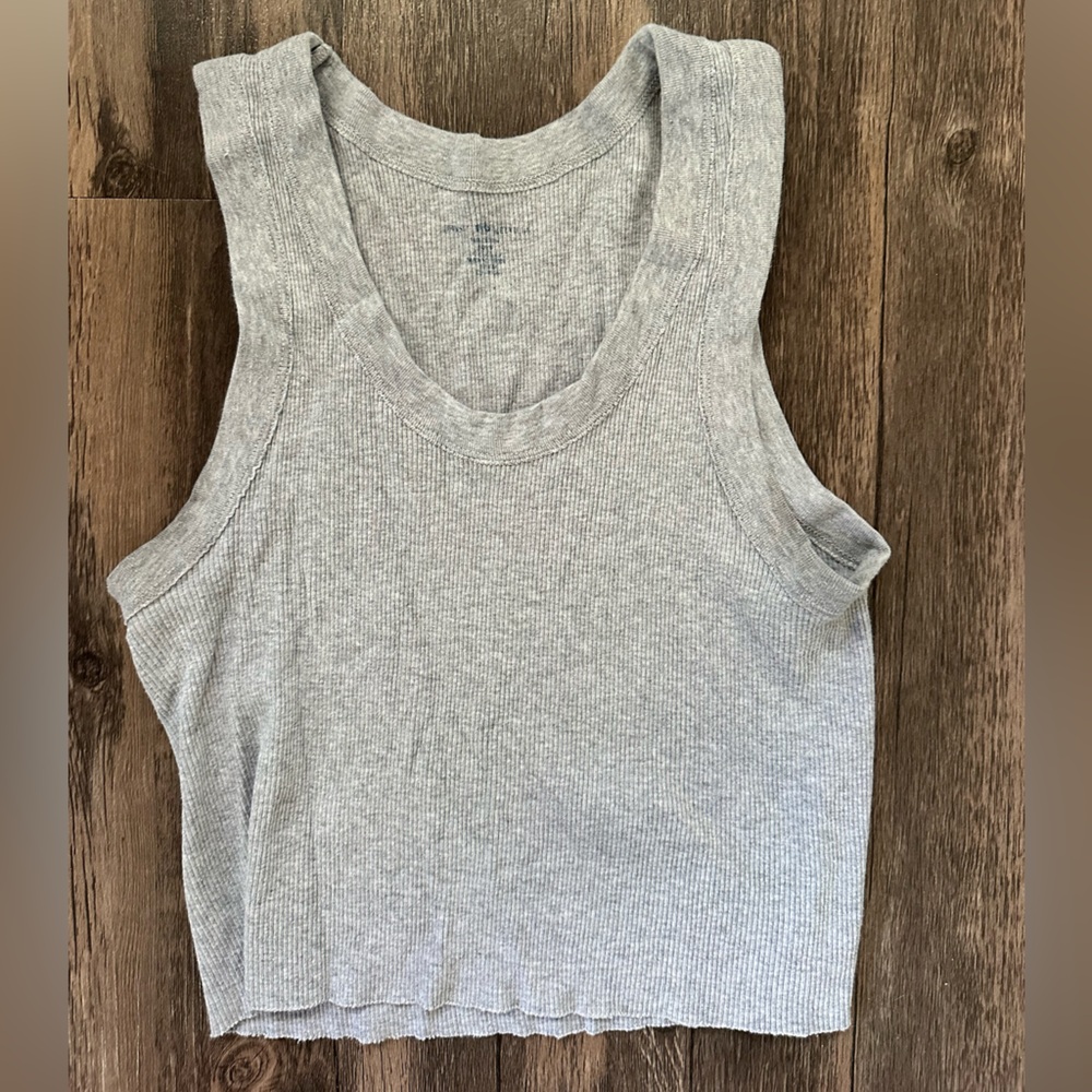 VINTAGE Grey Brandy Tank
